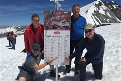 Bei fast sommerlichen Verhältnissen auf dem Titlis