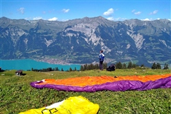 Brienz, Brienzer Rothorn und unser &rsquo;Spielplatz&rsquo; da unten