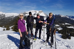 Die Gruppe von der Lombachalp her kommend