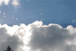 Wetter bei der Auffahrt im Gondeli