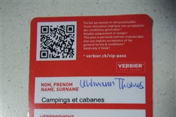 Rückseite mit notwendigem QR-Code