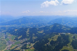 Fluggebiet im Tirol